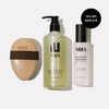 Spa Ritual Set eucalyptus body wash, dry brush, mood mist